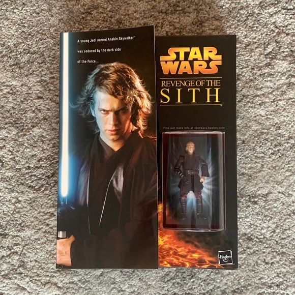Star Wars Revenge of the Sith Press Kit Anakin to Darth Vader Figures 2005 Rare - Picture 1 of 4